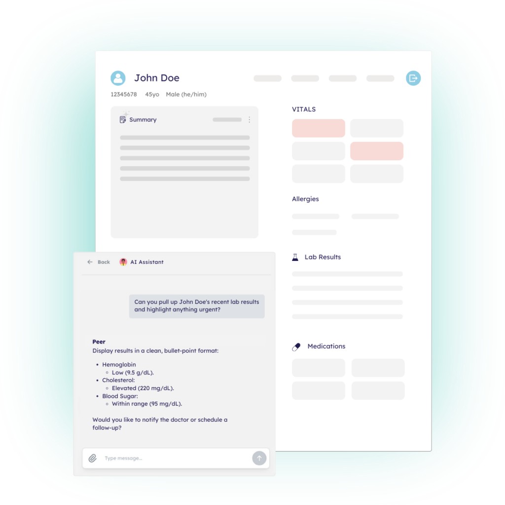 AI agent for Healthcare
